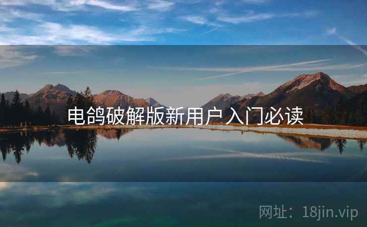 电鸽破解版新用户入门必读