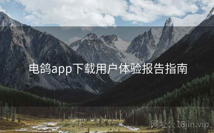 电鸽app下载用户体验报告指南